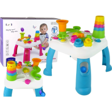 leantoys Interaktív Oktatási Asztali Labda Válogató Csúszda - Kék (12229) kreatív és készségfejlesztő