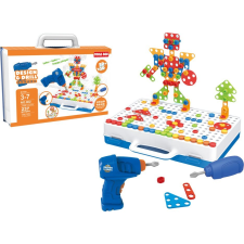 leantoys Kreatív DIY Készlet Blokkok DIY Fúró Tok (12774) barkácsolás, építés