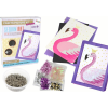 leantoys Kreatív DIY Készlet Flamingó Flamingó Flamingó Keretben (16069)