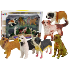 leantoys Kutyafigurák Készlete Dogs Of Breeds 6 Elemből 12276 (5905214970529) játékfigura