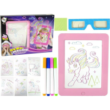 leantoys Magic Megvilágított Tábla 3D Szemüveg Kék (9966) kreatív és készségfejlesztő