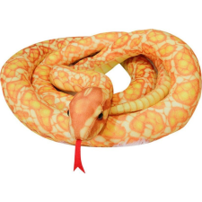 leantoys Plüss Kígyó - 300 cm, Arany (16452) plüssfigura