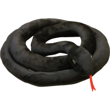 leantoys Plüss Kígyó Kabala - 110 cm, Fekete (16443) plüssfigura