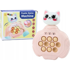 leantoys Pop-It Kitten Játék Pink Arcade Konzol Vibrációs Érzékelő Pad 19905 (19905) készségfejlesztő