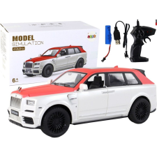 leantoys R/C 1:20 Pilot Car Autó - Fehér/Piros (15487) autópálya és játékautó