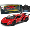leantoys R/C Sportkocsi 1_24 Lamborghini Veneno Red 2.4 G Fények (9739)