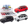 leantoys Személyautó 1:36 Meghajtású Fém Fekete Fehér Piros- 18806 (18806)