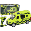 leantoys Távirányítós Mentőautó - Lámpákkal, Sárga (16927)
