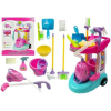 leantoys Tisztítókocsi szett porszívóval gyerekeknek, Tisztítókocsi, játék kiegészítőkkel, Multicolor MCT 4827