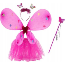 leantoys Tündér Jelmez Pillangó Rózsaszín Szárnyas 17559 (17559) kreatív és készségfejlesztő
