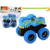 leantoys Tyrannosaurus Rex Pusher Terepjáró Gumi Kerekek Kék 16266 (16266)