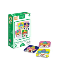 Learning Kitds oktató puzzle, bohócok puzzle, kirakós