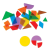 Learning Resources Átlátszó geometriai formák (408 darab)