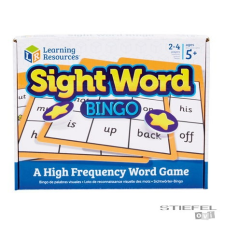 Learning Resources Gyakori szavak Bingó társasjáték