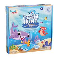 Learning Resources Hand2Mind Pörölycápás számvadászat társasjáték - Hammerhand Number Hunt társasjáték