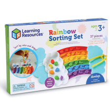 Learning Resources Rainbow Sorting Set - szortírozós játék kreatív és készségfejlesztő