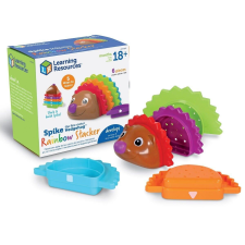 Learning Resources Szivárvány piramis - Hedgehog Spike készségfejlesztő