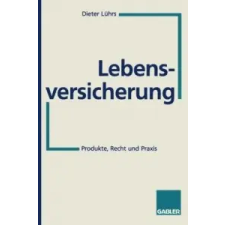  Lebensversicherung – Dieter Lührs idegen nyelvű könyv