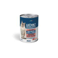  LeChat Excellence Steril Borjú-pulyka nedveseledel konzerv 400g macskaeledel