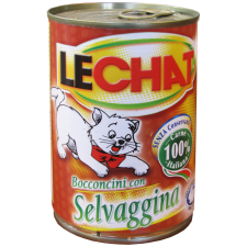 Lechat Konzerv Macskának 400G Vadhús macskaeledel