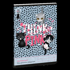  Leckefüzet A5 tűzött 38 lap Ars Una Think-Pink füzet