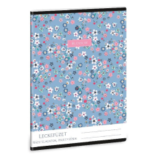 Leckefüzet ARS UNA A/5 32 lapos Pearl Blossom blue füzet