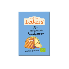 Lecker's Borkő Sütőpor - 4x21 g - bio alapvető élelmiszer