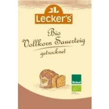  Leckers bio teljes kiőrlésű szárított kovász 30g alapvető élelmiszer