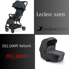 Leclerc Influencer Air könnyű sport babakocsi + fekete mózeskosár- Denim Blue babakocsi