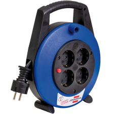 Lectra Technik Kft. Kábeldob 10 méteres kábellel, 4 dugalj (Vario Line) villanyszerelés