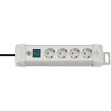 Lectra Technik Kft. Négyes elosztó kapcsolóval 1,8m világosszürke (Premium-Line) villanyszerelés