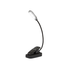  LED Asztali Lámpa LB-18 Fekete Klipszes világítás