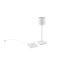 LED asztali lámpa Reality Fernandez fehér R54096131 kültéri világítás