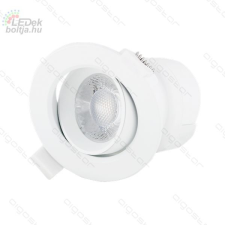  LED beépíthető lámpa E6 5W hideg fehér állítható világítás