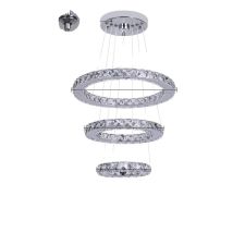 LED Crystal Chandelier, Modern Design, Beltéri Világítás, Egy d20x30x40cm, tompítás a távvezérlővel világítás