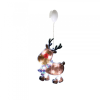  LED-es ablakdísz, rénszarvas, 26cm, 4,5V KID 311