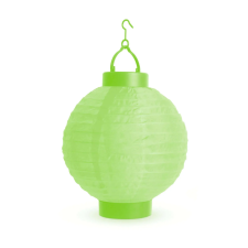  LED-es lampion - 1 LED - zöld - 2 x AAA party kellék