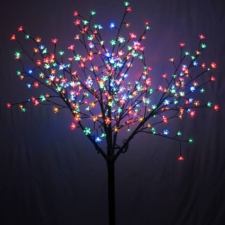  LED-es sakura fa, színes karácsonyi dekoráció