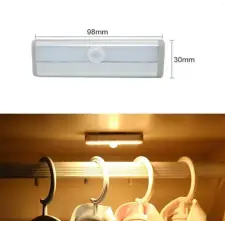  LED-es szekrényvilágítás meleg fényű, usb világítás