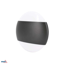 LED fali világítás 10W 4000K 850lm IP65 160x56mm grafit kültéri világítás