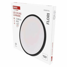 LED felületi lámpatest FLORI fekete, fehér, 22W, semleges fehér (ZM1405) világítás