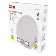  LED felületi lámpatest RORI kerek, fehér, 17W, CCT (ZM4400) világítás