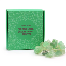  LED Fényfüzér Kristályokkal - Jade Kő gyógyhatású készítmény