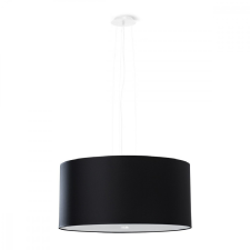 LED függő mennyezeti lámpa OTTO 5xE27 csillár 50cm fekete SOLLUX világítás