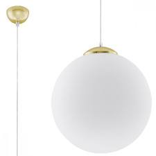 LED függő mennyezeti lámpa UGO E27 túlnyúló gömb 40cm fehérarany SOLLUX világítás
