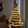  LED karácsonyi szalag, karácsonyfadísz 3 m - - Arany