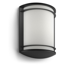  LED kerti lámpa fali lámpa ANTELOPE myGarden 6W 4000K IP44 fekete PHILIPS kültéri világítás