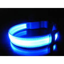  LED kutya nyakörv világító kutyanyakörv, Piros M nyakörv, póráz, hám kutyáknak