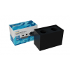 LED Labs Ceiling spotlight fixture SPOT KALA 2x square black