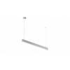 LED Labs LUMINES CLARO Linear LED Luminaire - silver anodized - 4000K - 180cm